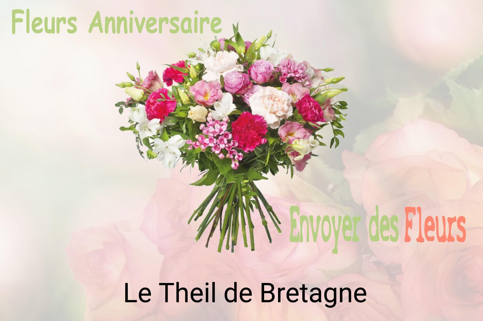 Bouquet de fleurs d’anniversaire livré à Le Theil-de-Bretagne
