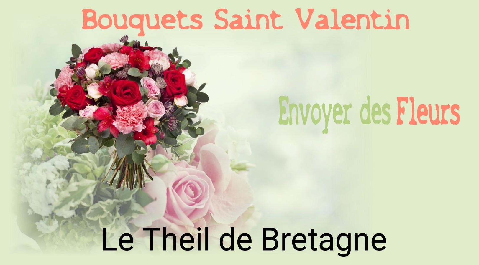 Roses de Saint-Valentin livrées à Le Theil-de-Bretagne